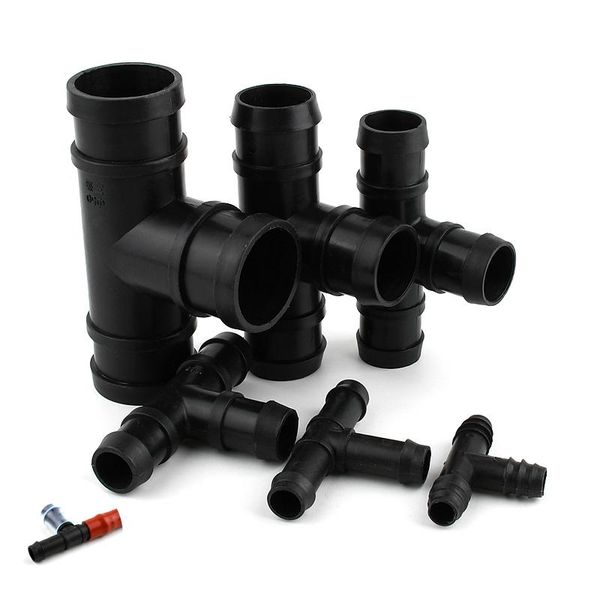 watering equipments hose tee 16-110mm water splitter equal diameter t type connector waterer garden irrigation barbed interfaces
watering equipments hose tee 16-110mm water splitter equal diameter t type connector waterer garden irrigation barbed interfaces