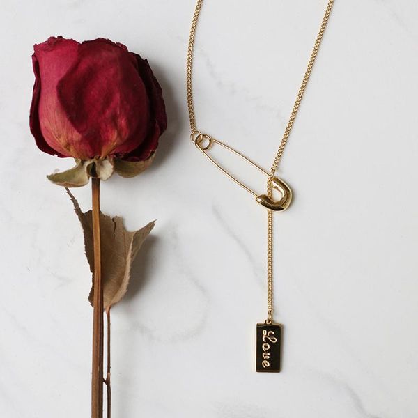 pendant necklaces rhysong tassel y shaped pin stainless steel with gold plated designer love square clavicle chain for women, Silver
pendant necklaces rhysong tassel y shaped pin stainless steel with gold plated designer love square clavicle chain for women, Silver