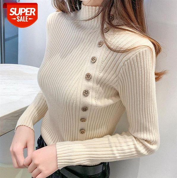 half turtleneck sweater ladies korean style long-sleeved button bottoming shirt slim pullover trendy #de2e, Black;gray
half turtleneck sweater ladies korean style long-sleeved button bottoming shirt slim pullover trendy #de2e, Black;gray