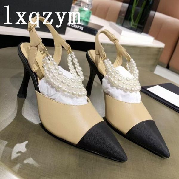 sandals 2021 pearl women shoes high heels pointed toe ladies brand summer for woman genuine leather elegant pumps party, Black
sandals 2021 pearl women shoes high heels pointed toe ladies brand summer for woman genuine leather elegant pumps party, Black