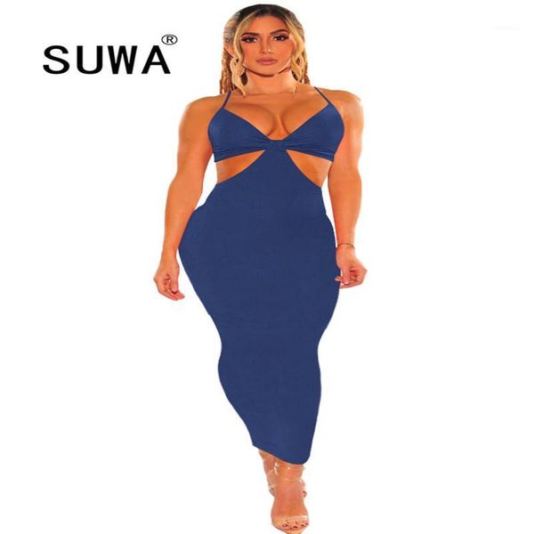 side hollow out bodycon midi dresses for women summer 2021 recommend style retro spaghetti strap dress vestidos casual, Black;gray 
side hollow out bodycon midi dresses for women summer 2021 recommend style retro spaghetti strap dress vestidos casual, Black;gray