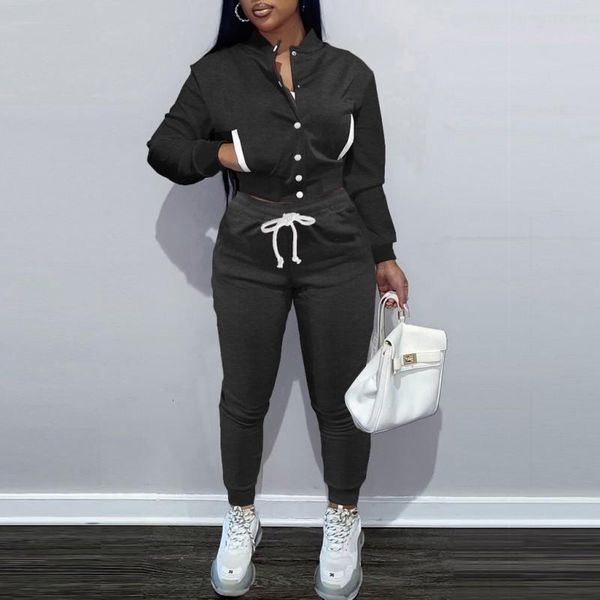 women's two piece pants jacket single-breasted plus fleece sweatshirt baseball uniform sports suit 2 sets womens outfits jogging, White
women's two piece pants jacket single-breasted plus fleece sweatshirt baseball uniform sports suit 2 sets womens outfits jogging, White