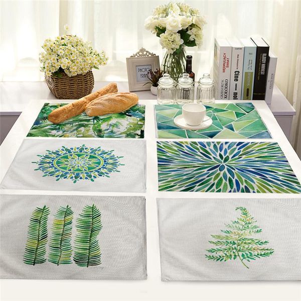 mats & pads plant green leaves placemats for dining table kitchen accessories placemat decoration modern home decor
mats & pads plant green leaves placemats for dining table kitchen accessories placemat decoration modern home decor