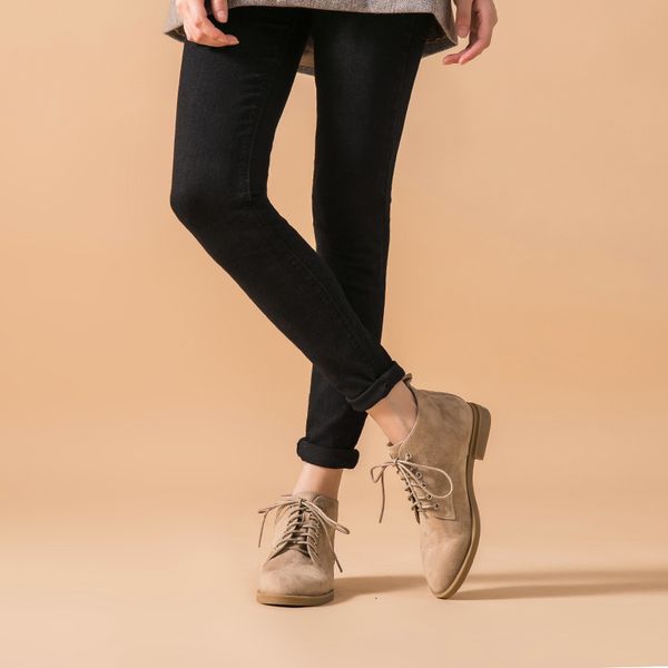 boots ankle women kid suede lace up closure genuine leather winter lady fashion boots handmade 03609, Black
boots ankle women kid suede lace up closure genuine leather winter lady fashion boots handmade 03609, Black