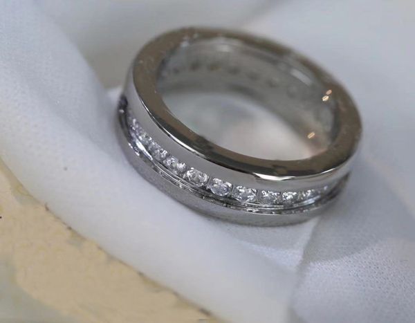 classic fashion diamond stones rings couples love the whole circle rose gold gift exquisite jewelry comes with original packaging, Silver
classic fashion diamond stones rings couples love the whole circle rose gold gift exquisite jewelry comes with original packaging, Silver
