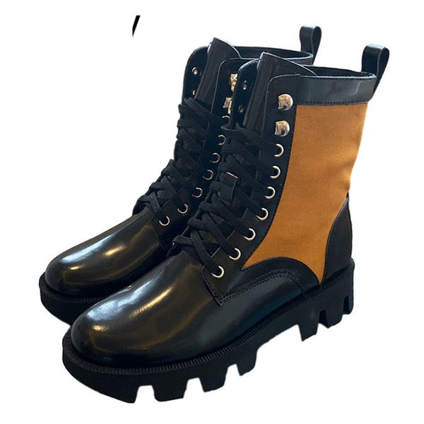 boots autumn winter thick bottom martin boots women real leather suede mixed colors lace up ankle botas motorcycle short bun6, Black
boots autumn winter thick bottom martin boots women real leather suede mixed colors lace up ankle botas motorcycle short bun6, Black