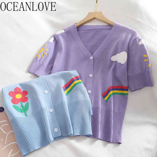 cartoon women sweaters print v neck short cardigans summer vintage ladies sueter mujer fashion 17410 210415, White;black
cartoon women sweaters print v neck short cardigans summer vintage ladies sueter mujer fashion 17410 210415, White;black