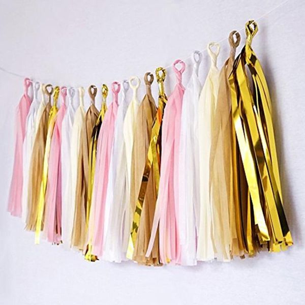 party decoration supplies gold silver rose ribbon tassels wedding holiday children's paper
party decoration supplies gold silver rose ribbon tassels wedding holiday children's paper
