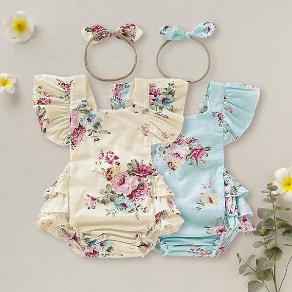 clothing sets fashion summer cute born baby girls floral rompers set flare sleeve bodysuit jumpsuit with headband 2021, White
clothing sets fashion summer cute born baby girls floral rompers set flare sleeve bodysuit jumpsuit with headband 2021, White