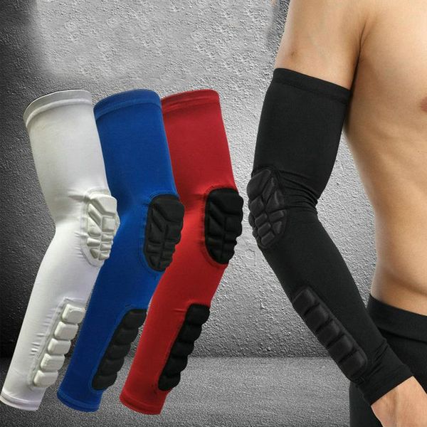 elbow & knee pads 1 pair high elastic breathable anti-impact perspiration sport basketball support soccer arm sleeve protector, Black;gray
elbow & knee pads 1 pair high elastic breathable anti-impact perspiration sport basketball support soccer arm sleeve protector, Black;gray