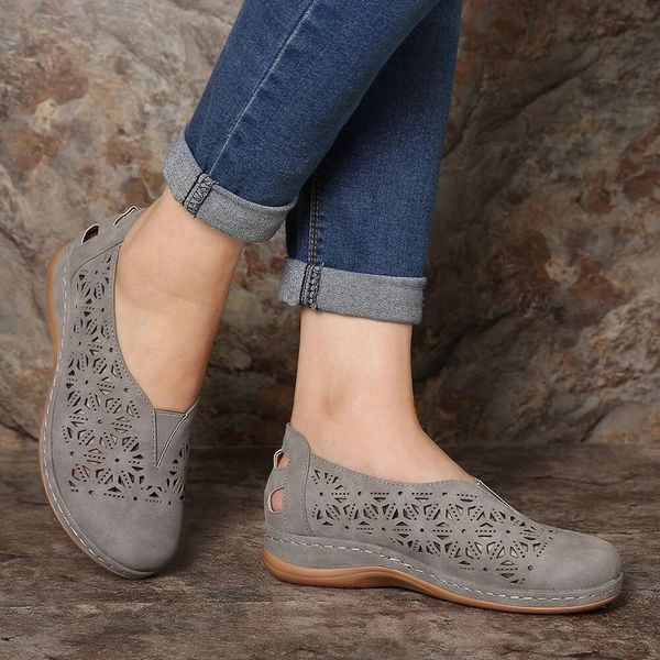 woman sandals summer shoes hollow out flat sandals retro casual beach shoes breathable slip on loafers ladies wedges shoes, Black
woman sandals summer shoes hollow out flat sandals retro casual beach shoes breathable slip on loafers ladies wedges shoes, Black