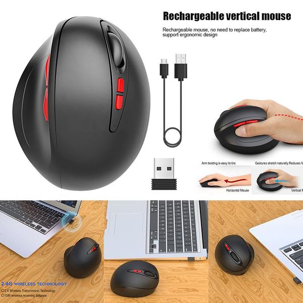 rechargeable wireless mouse ergonomic design optical mice lapgame player dja99
rechargeable wireless mouse ergonomic design optical mice lapgame player dja99