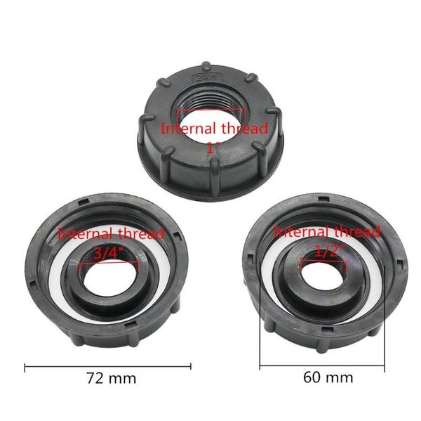 watering equipments ibc tank adapter 1/2" 3/4" 1" female thread to 60mm connector valve faucet garden irrigation pipe connect
watering equipments ibc tank adapter 1/2" 3/4" 1" female thread to 60mm connector valve faucet garden irrigation pipe connect