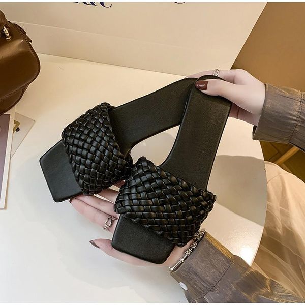 slippers women summer ladies square toe sandal slipper casual flip flops beach weave flat shoes female slip on shoe fashion, Black
slippers women summer ladies square toe sandal slipper casual flip flops beach weave flat shoes female slip on shoe fashion, Black