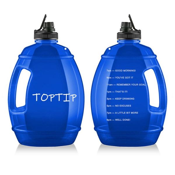 water bottle 1 gallon sports with time marker bpa & leak proof portable reusable drinking kettle fitness sport jug
water bottle 1 gallon sports with time marker bpa & leak proof portable reusable drinking kettle fitness sport jug