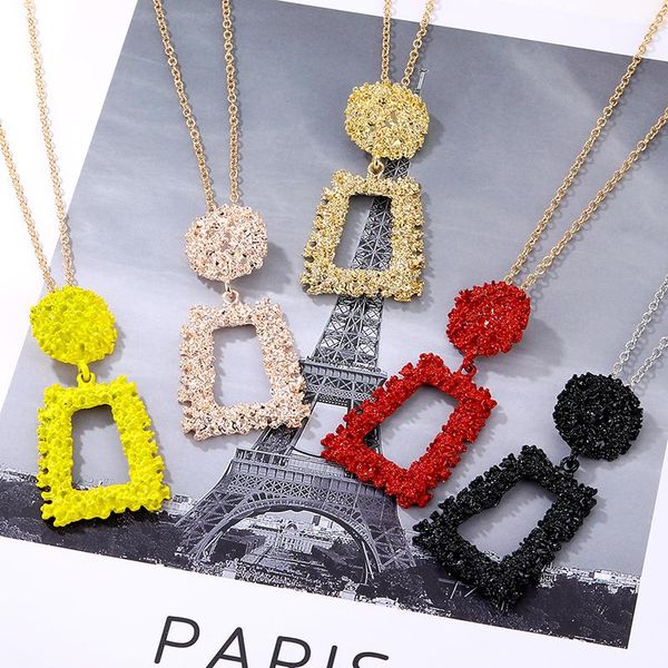 pendant necklaces famshin 2021 bohemia long women necklace colorful vintage & pendants fashion cute geometric jewelry gifts, Silver
pendant necklaces famshin 2021 bohemia long women necklace colorful vintage & pendants fashion cute geometric jewelry gifts, Silver