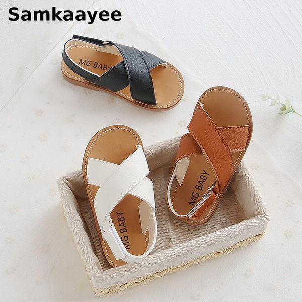 sandals 0-12y children kids shoes sunmmer boys girls flat leather baby cross-tied beach toddler breathable footwear s30, Black;red
sandals 0-12y children kids shoes sunmmer boys girls flat leather baby cross-tied beach toddler breathable footwear s30, Black;red