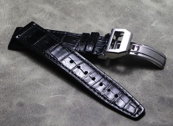 watch bands handmade crocodile alligator skin strap genuine leather watchband folding buckle for men wristband 20mm 22mm, Black;brown
watch bands handmade crocodile alligator skin strap genuine leather watchband folding buckle for men wristband 20mm 22mm, Black;brown
