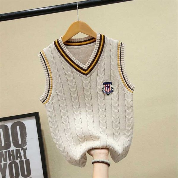 argyle cotton knitted pullover boy's v-neck sweater vest kid waistcoat school girl winter sleeveless sweaters for 10 11 12 years 211104, Blue
argyle cotton knitted pullover boy's v-neck sweater vest kid waistcoat school girl winter sleeveless sweaters for 10 11 12 years 211104, Blue