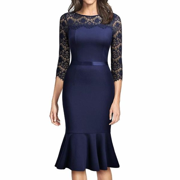 casual dresses women's vintage 2/3 sleeve lace hollow out business cocktail party mermaid pencil dress, Black;gray
casual dresses women's vintage 2/3 sleeve lace hollow out business cocktail party mermaid pencil dress, Black;gray