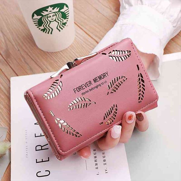 women wallet fashion small wallets hollow leave pouch handbag for coin pu leather purses card holder carteira, Red;black
women wallet fashion small wallets hollow leave pouch handbag for coin pu leather purses card holder carteira, Red;black