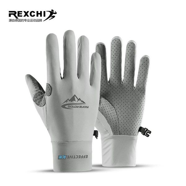 cycling gloves summer full finger high-elasticity ice-cool anti-slip sunscreen breathable outdoor equipment, Black
cycling gloves summer full finger high-elasticity ice-cool anti-slip sunscreen breathable outdoor equipment, Black