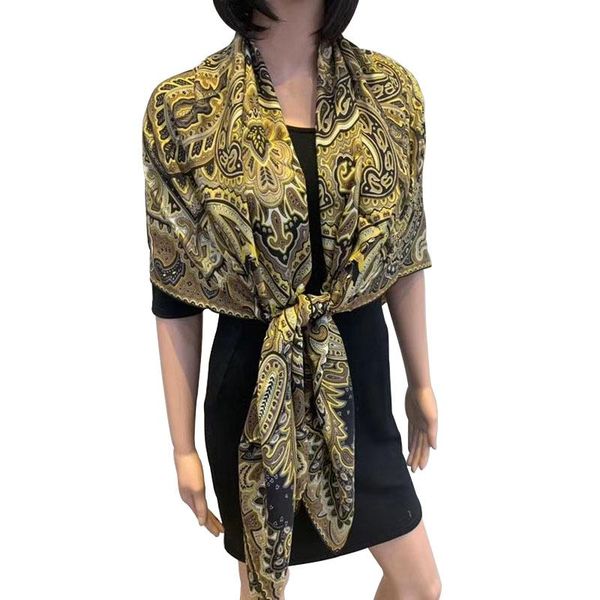 scarves 100% twill silk scarf women kerchief sand washing big stole vintage boho style paisley print head neck hijab wraps 135*135cm, Blue;gray
scarves 100% twill silk scarf women kerchief sand washing big stole vintage boho style paisley print head neck hijab wraps 135*135cm, Blue;gray