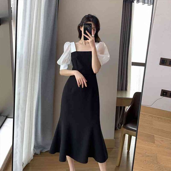harajuku french vintage maxi dresses for women party short sleeve ladies slim casual korean dress eelgant summer vestidos, Black;gray
harajuku french vintage maxi dresses for women party short sleeve ladies slim casual korean dress eelgant summer vestidos, Black;gray