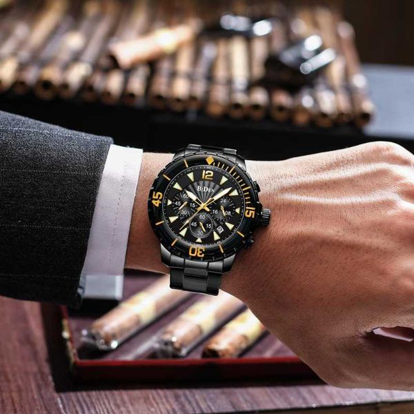 wristwatches biden watches men fashion watch 2021 big dial stainless steel waterproof male business dress relogio, Slivery;brown
wristwatches biden watches men fashion watch 2021 big dial stainless steel waterproof male business dress relogio, Slivery;brown