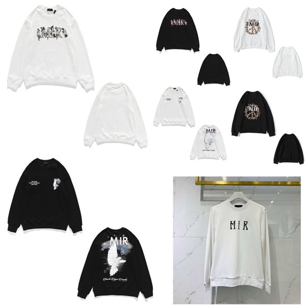 men's hoodies peace crane coconut tree letter logo printing round neck street style ladies couple casual long sleeves, Black 
men's hoodies peace crane coconut tree letter logo printing round neck street style ladies couple casual long sleeves, Black