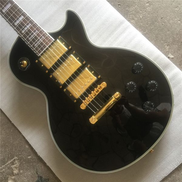 black beauty lp electric guitar gold hardware rosewood fingerboard mahogany body guitarar
black beauty lp electric guitar gold hardware rosewood fingerboard mahogany body guitarar