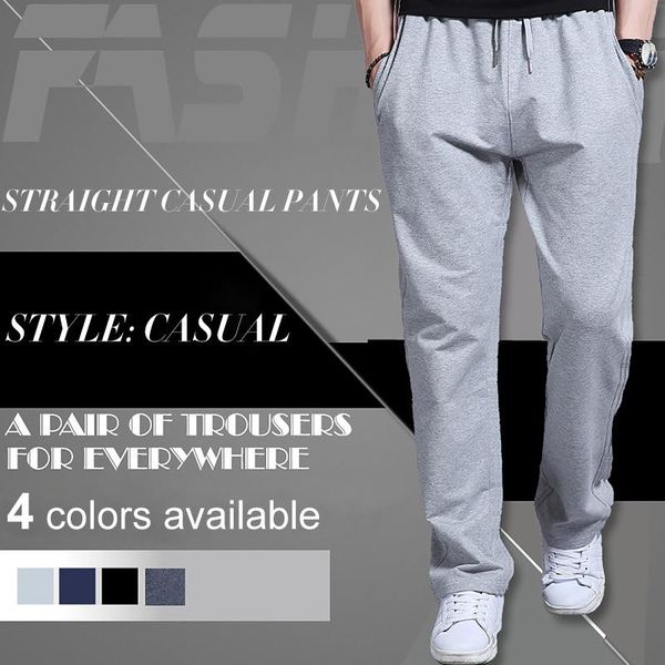 men's pants spring summer men casual loose sweatpants basic trousers tracksuit bottoms sportswear solid large size straight, Black
men's pants spring summer men casual loose sweatpants basic trousers tracksuit bottoms sportswear solid large size straight, Black