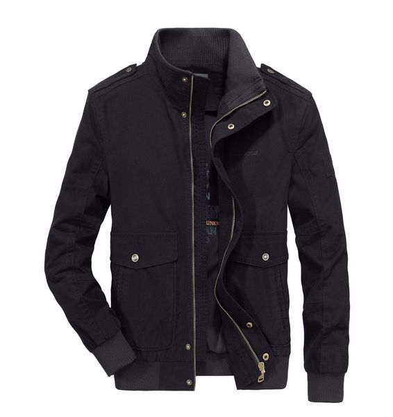 men's jackets autumn large size loose casual long-sleeved stand collar uniform short coat qc5a, Black;brown
men's jackets autumn large size loose casual long-sleeved stand collar uniform short coat qc5a, Black;brown