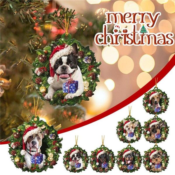 christmas decorations 2021 ornaments hanging decoration home personalized family dog wreath tree year 2022
christmas decorations 2021 ornaments hanging decoration home personalized family dog wreath tree year 2022