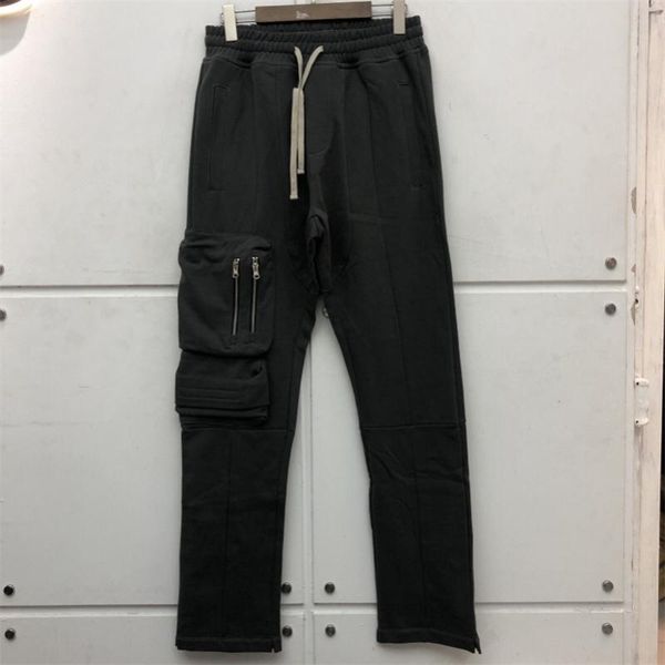 men's pants 2021 zipper multi pocket sports joggers men women drawstring terry cotton sweatpants outdoor trousers, Black
men's pants 2021 zipper multi pocket sports joggers men women drawstring terry cotton sweatpants outdoor trousers, Black