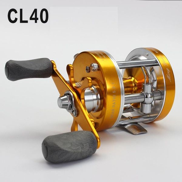 baitcasting reels cl40 fishing reel aluminum alloy saltwater bait casting full metal carp drum wheel speed ratio:4.2:1 pesca right/left hand
baitcasting reels cl40 fishing reel aluminum alloy saltwater bait casting full metal carp drum wheel speed ratio:4.2:1 pesca right/left hand