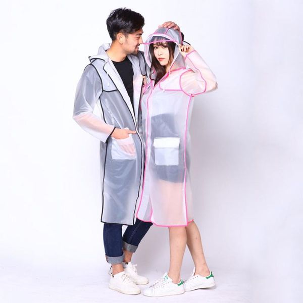 men's jackets fashion raincoat eva transparent clear hoodie rainwear for women men runway h8, Black;brown
men's jackets fashion raincoat eva transparent clear hoodie rainwear for women men runway h8, Black;brown