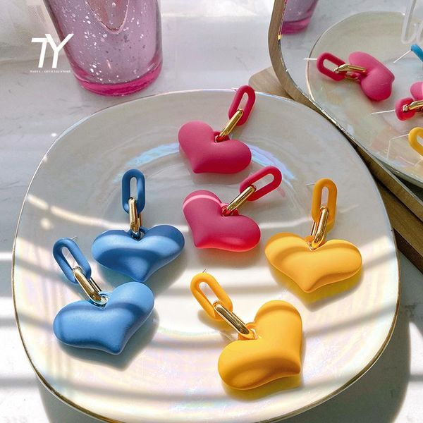 dangle & chandelier 2021 sweet acrylic color love pendant drop earrings for woman korean fashion jewelry gothic party girl's unusual, Silver
dangle & chandelier 2021 sweet acrylic color love pendant drop earrings for woman korean fashion jewelry gothic party girl's unusual, Silver