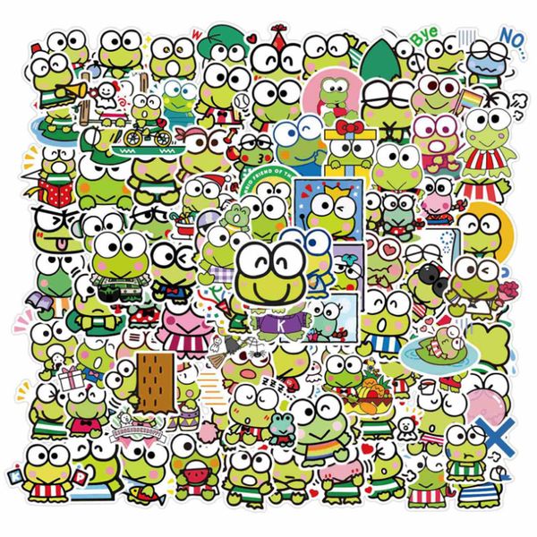 100 pcs big eyes frog graffiti waterproof skateboard travel suitcase phone lapluggage stickers cute kids girl toys
100 pcs big eyes frog graffiti waterproof skateboard travel suitcase phone lapluggage stickers cute kids girl toys