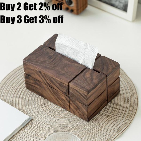 tissue boxes & napkins nordic creative black walnut paper box solid wood japanese living room wooden multifunctional storage
tissue boxes & napkins nordic creative black walnut paper box solid wood japanese living room wooden multifunctional storage
