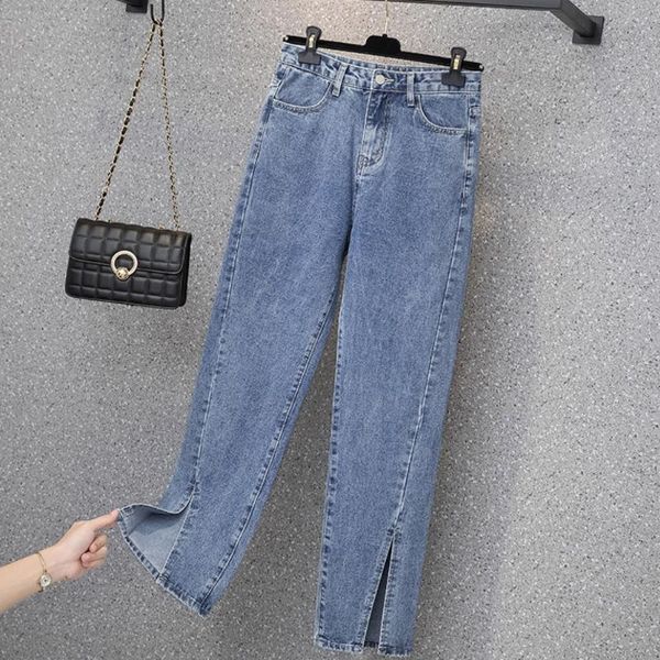 women's pants & capris large size jeans light color fashion all-match high-waist slim-fit ankle, Black;white
women's pants & capris large size jeans light color fashion all-match high-waist slim-fit ankle, Black;white