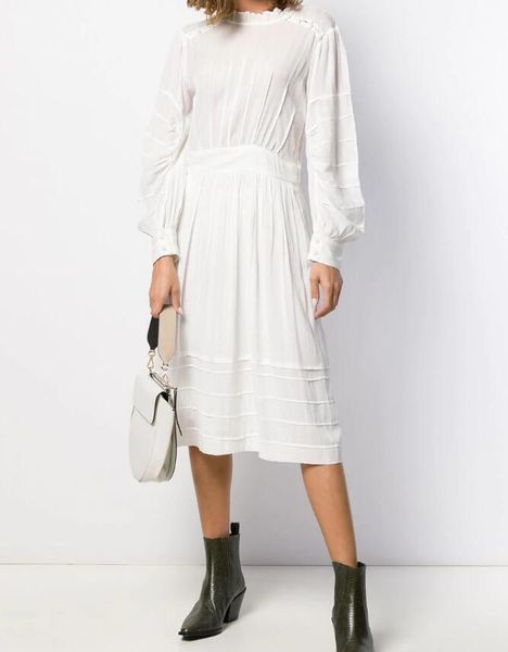 casual dresses white odea cotton midi dress ruffled neck long sleeves shoulders with buttons 2021 woman, Black;gray
casual dresses white odea cotton midi dress ruffled neck long sleeves shoulders with buttons 2021 woman, Black;gray