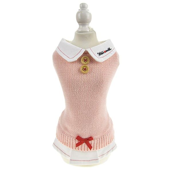 dog apparel pink sweater dress winter warm cat princess party pet knitwear shirt knit clothes for yorkie pugs
dog apparel pink sweater dress winter warm cat princess party pet knitwear shirt knit clothes for yorkie pugs