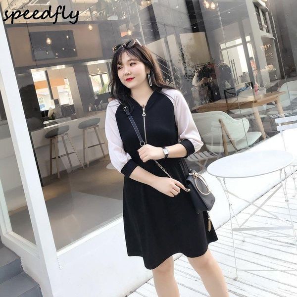 spring and autumn summer v-neck zipper dress 6404783869 casual dresses, Black;gray
spring and autumn summer v-neck zipper dress 6404783869 casual dresses, Black;gray