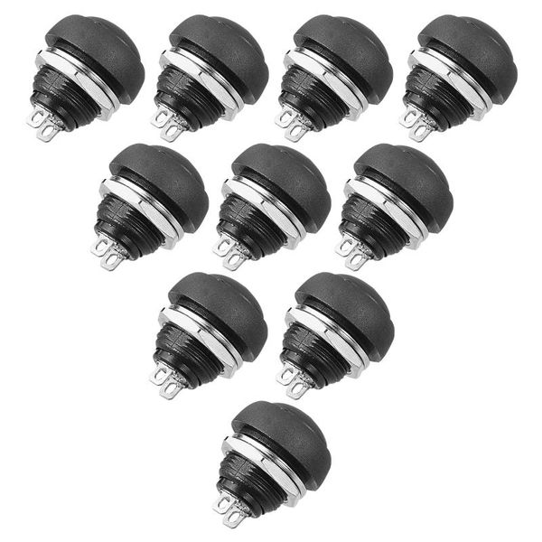 smart home control 1 bag 10pcs waterproof push button switch mini round (black)
smart home control 1 bag 10pcs waterproof push button switch mini round (black)