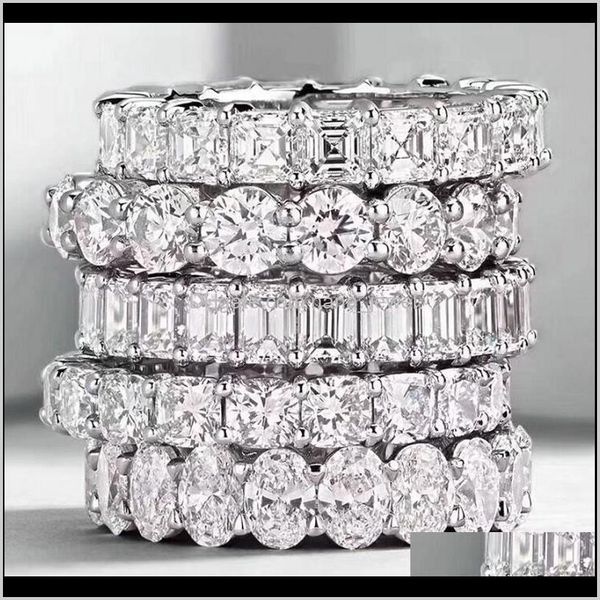 choucong vintage fashion jewelry real 925 sterling silver princess white z cz diamond eternity women wedding engagement band ring jp8fj, Slivery;golden
choucong vintage fashion jewelry real 925 sterling silver princess white z cz diamond eternity women wedding engagement band ring jp8fj, Slivery;golden