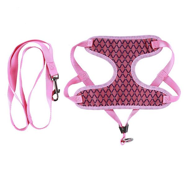 small and medium-sized dog mesh plaid chest traction set adjustable breathable pet harness vest collars & leashes
small and medium-sized dog mesh plaid chest traction set adjustable breathable pet harness vest collars & leashes