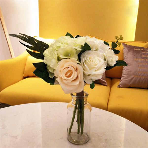 decorative flowers & wreaths artificial rose bouquet simulation floral ornaments wedding bridal household table decoration fe27
decorative flowers & wreaths artificial rose bouquet simulation floral ornaments wedding bridal household table decoration fe27