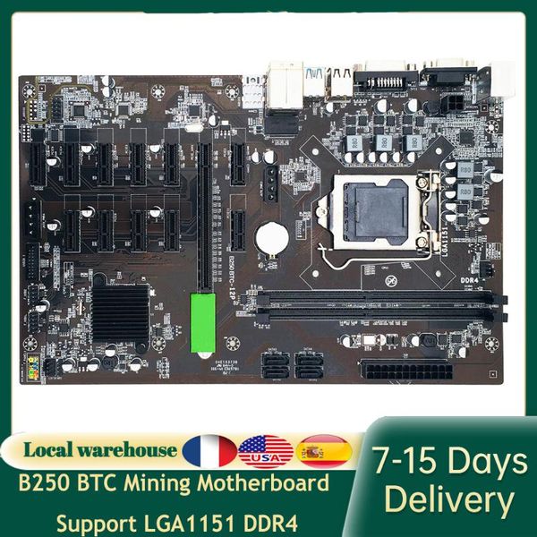 motherboards b250 btc mining motherboard support lga1151 ddr4 maximum 16gb 12 pcie gpu eth for computer
motherboards b250 btc mining motherboard support lga1151 ddr4 maximum 16gb 12 pcie gpu eth for computer