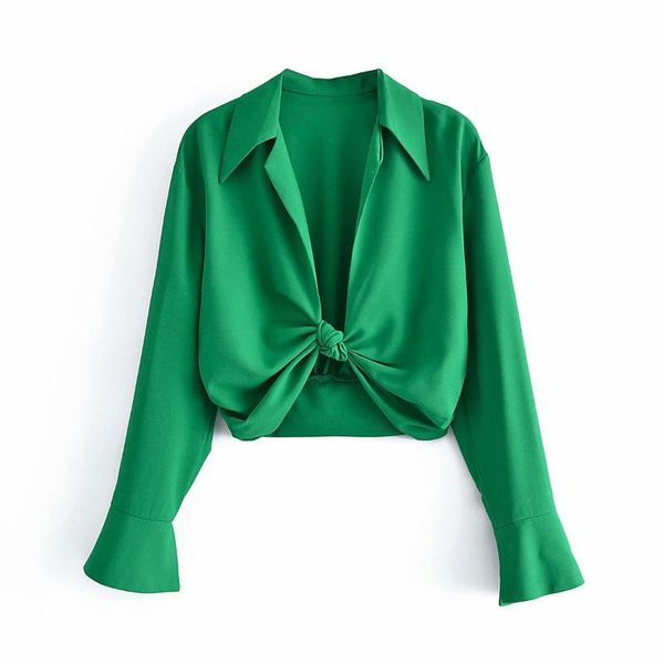 women's blouses & shirts europe and the united states wholesale 2021 early autumn knotted jacket long-sleeved shirt, White
women's blouses & shirts europe and the united states wholesale 2021 early autumn knotted jacket long-sleeved shirt, White